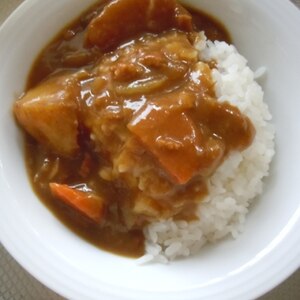 カレーライス♡スタミナつけていこうニンニク入り